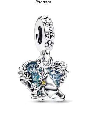 Pandora WINNIE THE�[��OOH- ROO LOVE MUM DANGLE CHARM